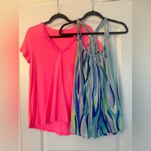 Bundle of Lily Pulitzer Tops size Large